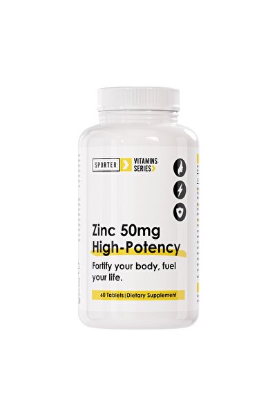 Sporter الزنك، 60 قرصًا، يعزز جهاز المناعة، ويعزز صحة البشرة وتوهجها