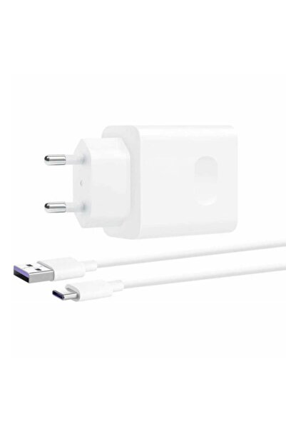 Huawei AP81 Charger with USB to Type-C Cable, 1 Meter, White