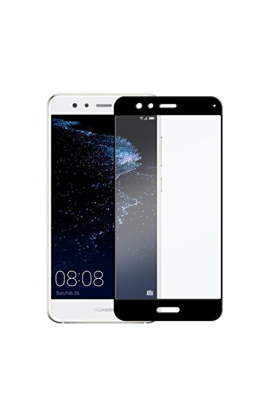 OEM Folie de protecție din sticlă compatibilă cu Huawei P10 Lite, rezistență la zgârieturi 9H, neagră