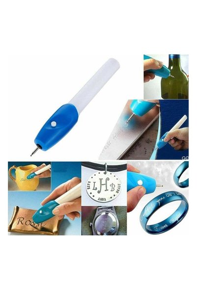 Bonjour Mini Electric Cordless Engraving Pen Precision Etching Carving Pen Na...