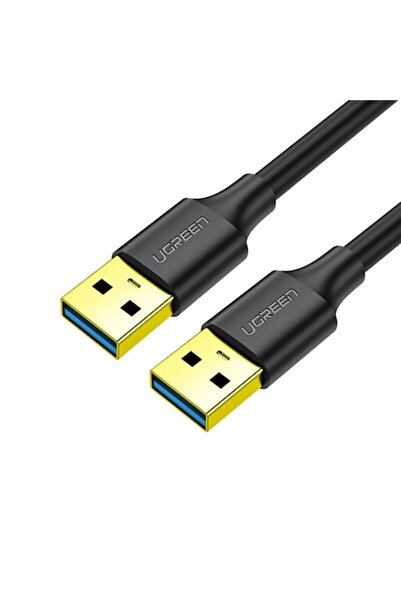 CLOUD USB Data Transfer Cable, USB A Male to USB A Male, up to 5Gbps, USB 3.2, 3m, Black