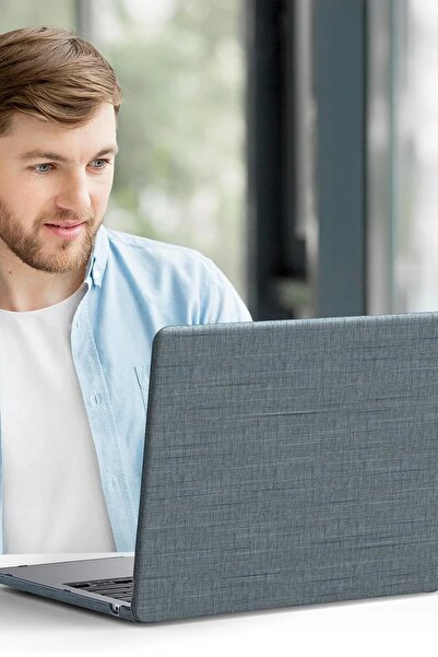 CepteToptan Myt09 MacBook Pro 13 2020 MacBook Fabric Cover - Gray