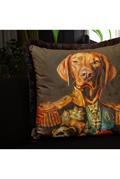 Adawall Mr. Dog Pillow/Cushion (Filling Bead Fiber, Nation. Washing and Fading Certificate)