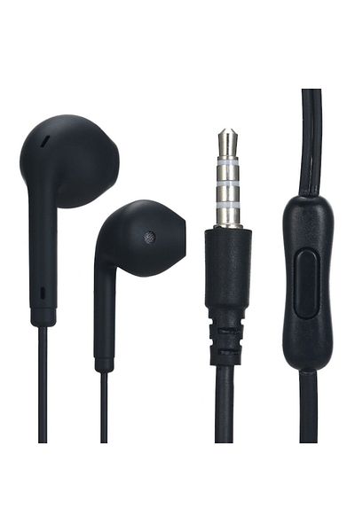 Bibilel Wired Earphones, 3.5 mm Jack, Killer Bass, Black