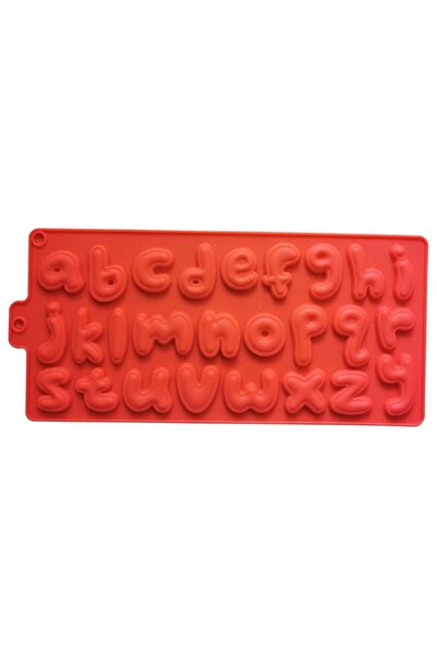 Generic Red Silicone Alphabet Letter Mold – Letter Baking & Candy Making
