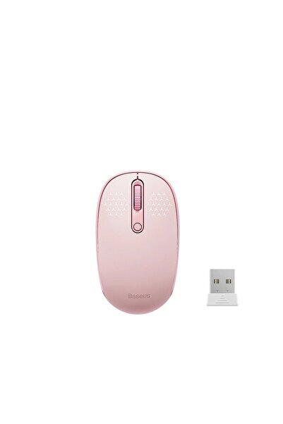 GERICOM Mouse Wireless cu conexiune BT 5.0, 2.4G, 800-1600 DPI, Roz