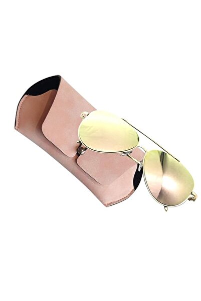 GERICOM Glasses case, envelope closure, soft interior, 170x80x35mm, elastic retention, Pink