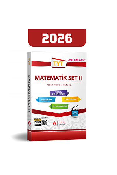 Sonuç Yayınları 2026 TYT Matematik Modüler Set-2 Sonuç Yayınları