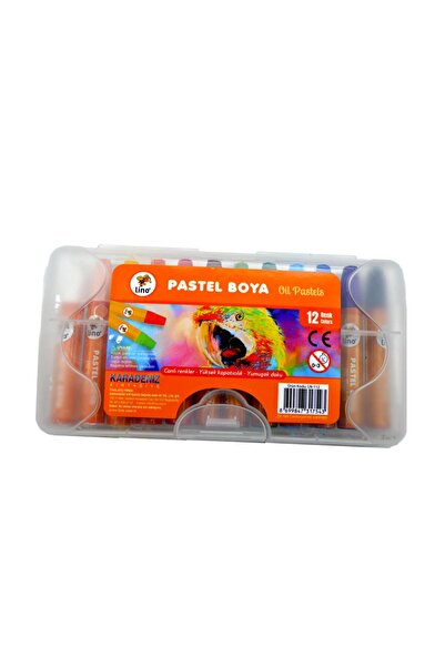 Monami Lino Pastel Boya 12 Renk Plastik Kutulu LN_112