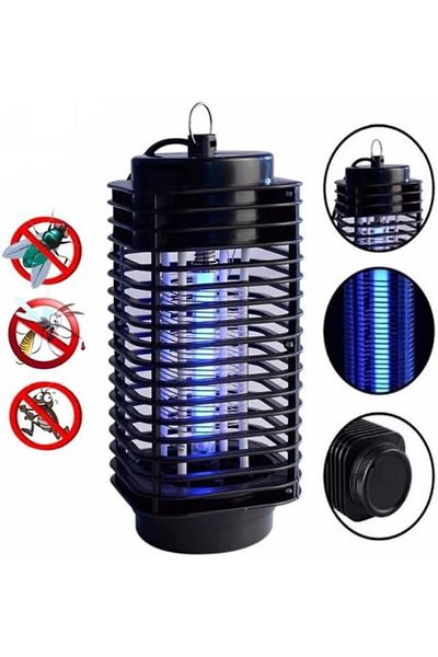 Biki 3W Light Control Electronical Mosquito Killer LED LAMP (BLACK)