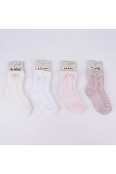 Budi Mascot Axle File Girl Baby Socket Socks K43017 Assortment