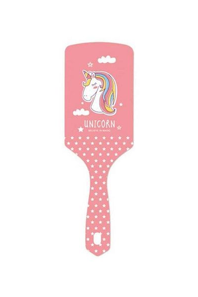 Best Ladies Unicorn Anti-Static Hair Brush Pink