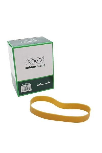 Roco Natural Rubber Bands 50.00 g – Strong & Flexible Office Essential