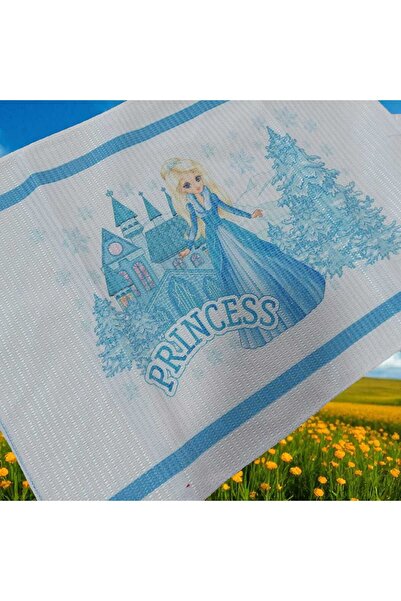 ÇEÇEN HOME (6 قطع) منديل غداء وغطاء غداء للفتيات، 35x50 غطاء غداء منقوش للفتيات