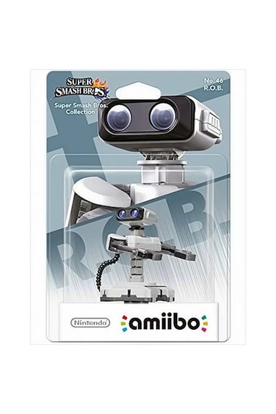 Nintendo Figurina Amiibo Smash R.O.B. #46, Nintendo, 3+, Alb/Gri