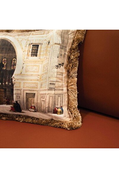 Adawall Ottoman Palace Pillow/Pillow (Filler Bead Fiber, Nation. Washing and Fading Certificate)