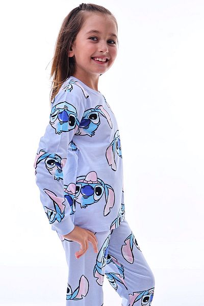 ZUZUNGA Cute Monster Patterned Girl's Pajama Set