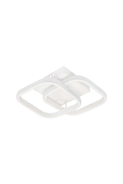 VERTEX Lustra LED Matrix Romburi Suprapuse, 24 W, 2 Romburi, Lumina Rece/Calda/Neutra, Alb