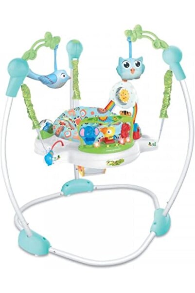 rexa كرسي هزاز للأطفال مع موسيقى وألعاب - كرسي هزاز قابل للطي مع ألعاب معلقة،...