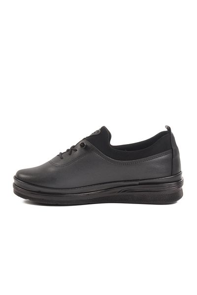 Pierre Cardin Pc-54249 Z Black Heel Supported Women's Casual Shoes