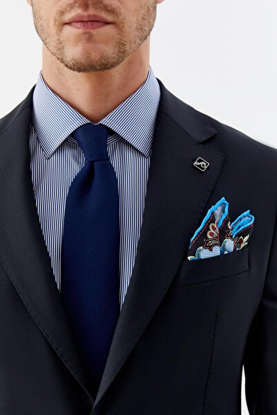 Sabri Özel Mono Yaka Erkek Ceket Siyah