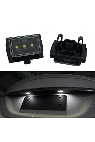 AUTOREY 2 lumini LED pentru plăcuța de înmatriculare auto pentru Mercedes Ben...