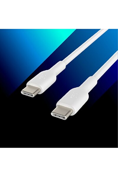 Belkin BoostCharge USB-C to USB-C Cable 2M/60W White