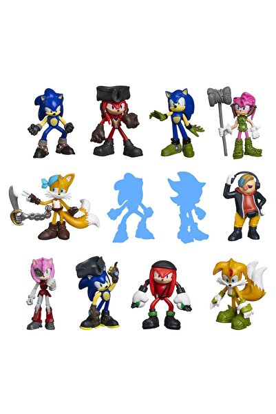 FABBA TOYS مجموعة شخصيات سونيك مكونة من 12 شخصية من 2280، مجموعة متنوعة من 2 ...