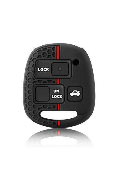 Choice1 B Style Silicone 2 3 Butt Car Key Case Cover For Toyota FJ Cruiser La...