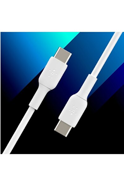 Belkin BoostCharge USB-C to USB-C Cable 2M/60W White