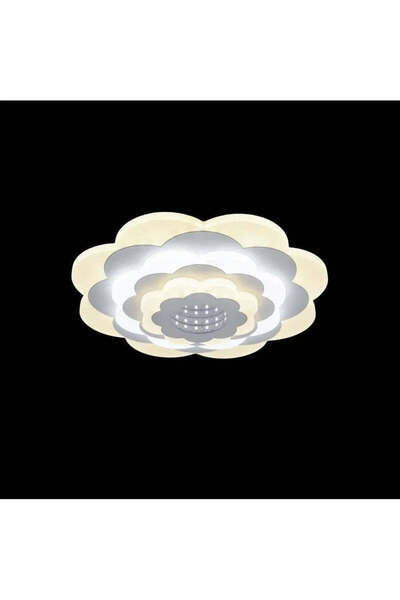 KORMAN TECHNIK Lustra LED NEXA 3D, 36W, Diametru 24cm, lumina Rece/Calda/Neutra, Alb