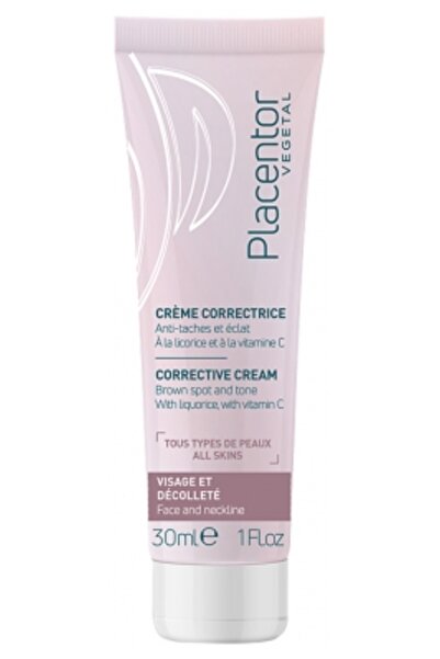Placentor كريم فيجيتال التصحيحي للبقع البنية وتوحيد لون البشرة 30 مل
