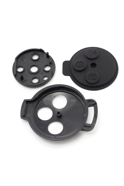 CarGuard Carcasa cheie cu 3 butoane pentru Smart, Negru Mat