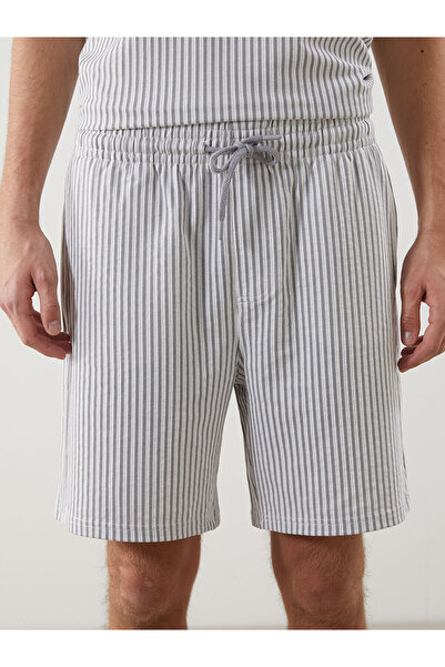 LC Waikiki Ανδρικό σορτς με ρίγες Standard Fit