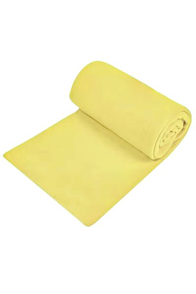 OEM Cocolino fluffy blanket 200x230cm, yellow
