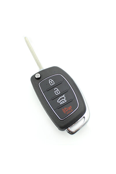 Mercaton Hyundai – Carcasa cheie tip briceag, 3+1 butoane