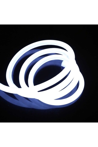 OEM LED Neon Flex Round Hose 220V, 8W/m, 100m, Cool White Light 6000K
