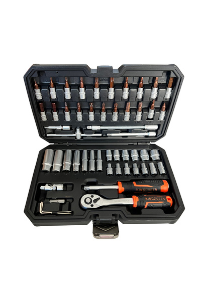 Hırdavat 53 Parça 1/4" Lokma Takımı