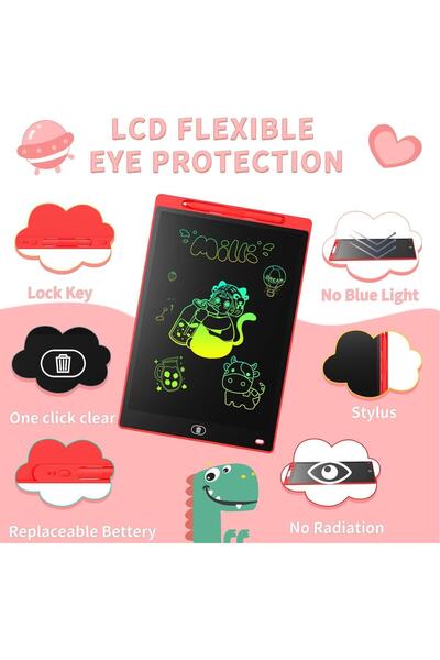 Linea Manyetik LCD Ekran Tablet Yazı Ve Çizim Tableti 8.5 inc (TU-2)