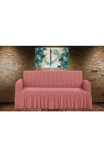 BOSTAN Jacquard Sofa, Sofa Sofa Bed Cover Lycra Elastic Standard 3 Seater