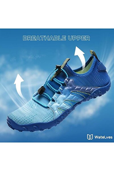 OEM Pantofi de apă confortabili, elastici, flexibili, cu talpă antiderapantă, albaștri, mărimea 39