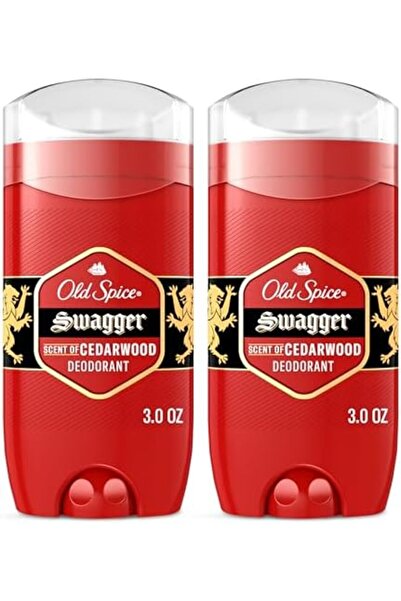 Old Spice Aluminum-Free Deodorant for Men, Swagger Scent, Pack of Two, 3 Ounce Each