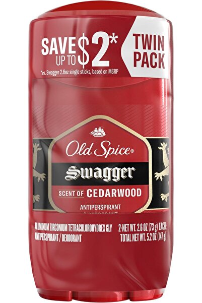 Old Spice Antiperspirant and Deodorant for Men, Red Zone Collection, Swagger Invisible Solid, Lime