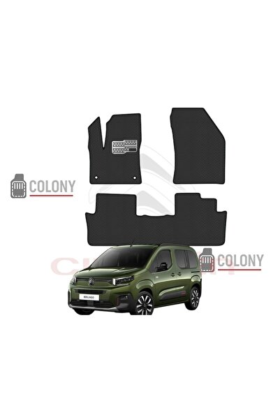 COLONY Citroen Berlingo 2025+ Uyumlu Hücreli Premium Eva Paspas Seti Tam Set ...