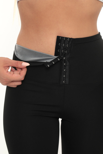 SAUNA SUIT Sauna termică Originală Unisex Transpirație maximă Două mărimi Model de saună cu agrafă cu talie înaltă