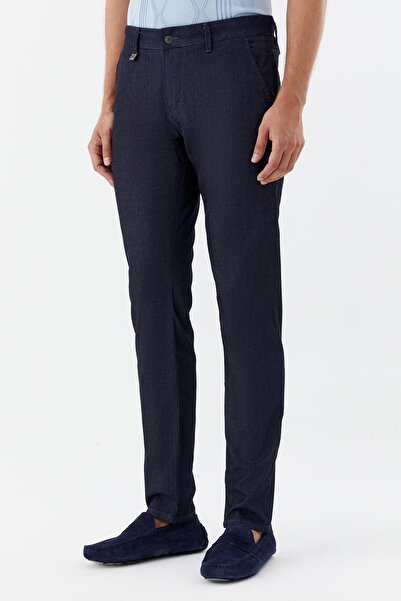 Sabri Özel Chino Erkek Denim İndigo