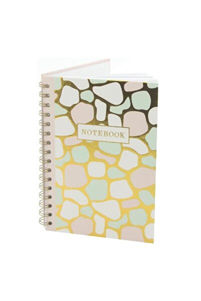 Roco دفتر ملاحظات بتصميم حجري - مقاس A5، 100 ورقة