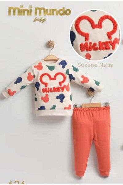 RAPAPA Baby Boy/Girl Seasonal Top and Bottom Set 298.0010-t