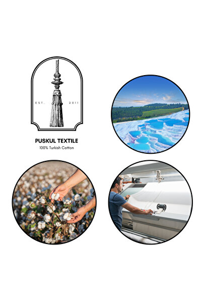 Püskül Tekstil Luxury Muslin Throw Blanket Wide 135X170Cm-100% Cotton Soft Quality Muslin Sofa Cover & Shawl