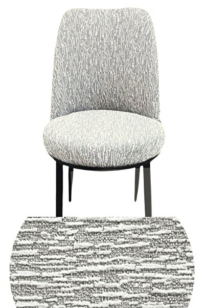 EJMEL 1 Adet Dokuma jakar Oval Sandalye Kılıfı. Retro Sandalye Örtüsü lastikli, esnek, yıkanabilir.